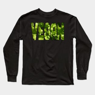 VEGAN HEALTHY HEALTH Long Sleeve T-Shirt